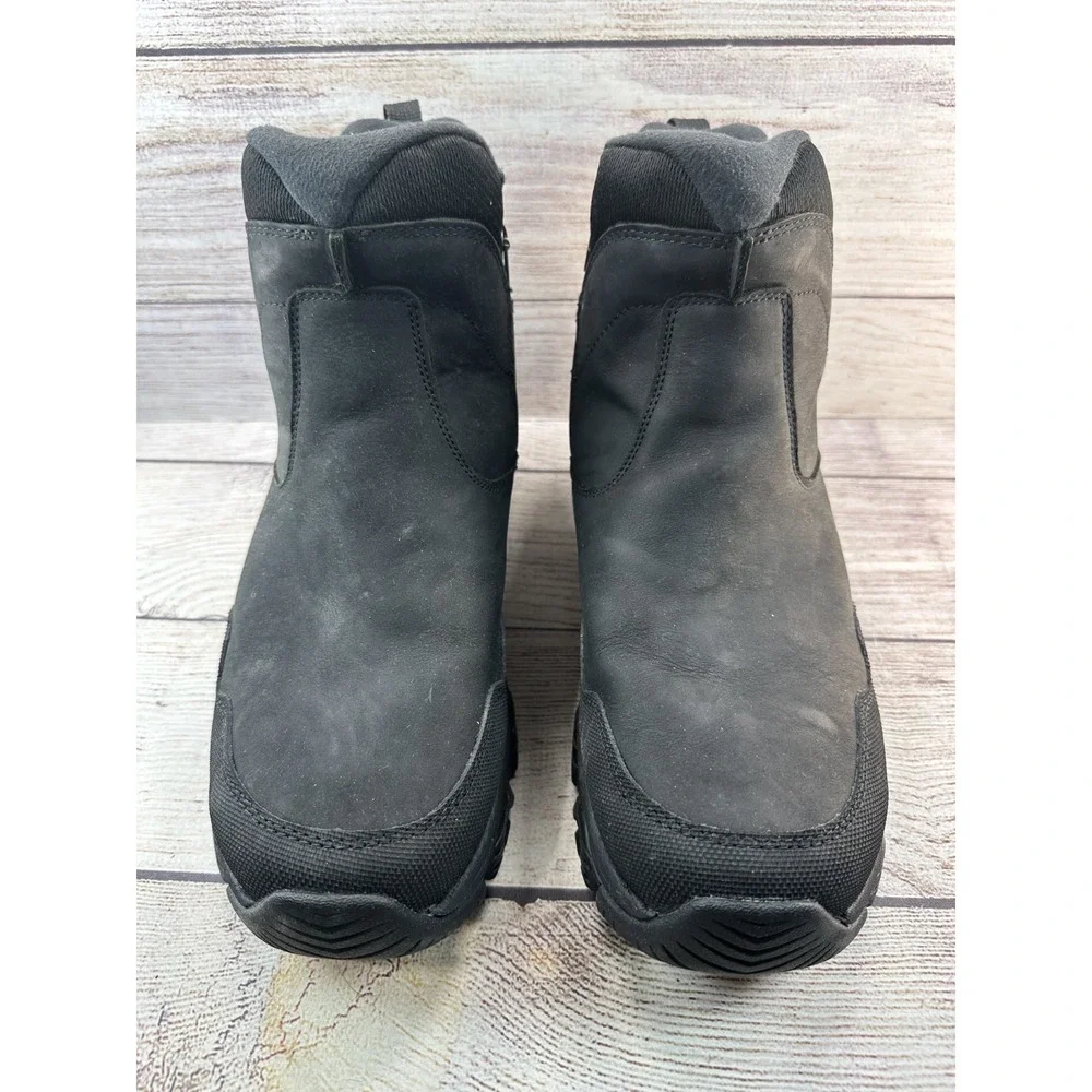 Merrell Men's Black Coldpack 3 Thermo Tall Zip Waterproof Winter Boots Size 10